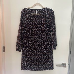 Banana Republic Navy and red work dress